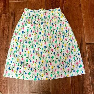 Vintage feminine flower skirt
